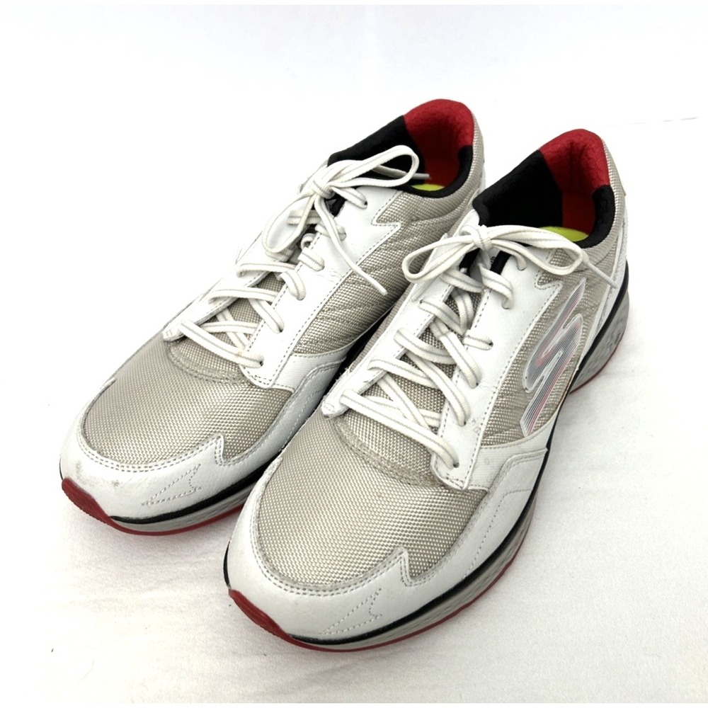 Skechers GOGA Max Golf Shoes Men's Size 11.5 Ivory/Beige Athletic Athleisure